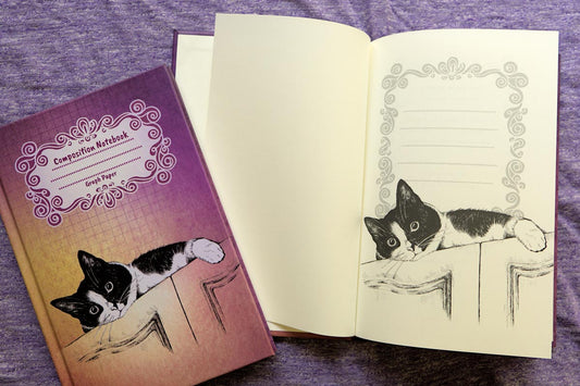 Notebook for Cat Lovers: Medium Size (A5), Graph Paper/Grid