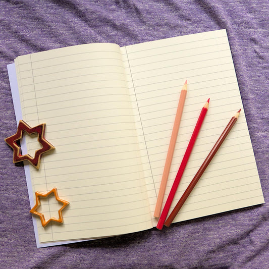 Notebook for Cat Lovers: Medium Size (A5), Wide Ruled/Lined