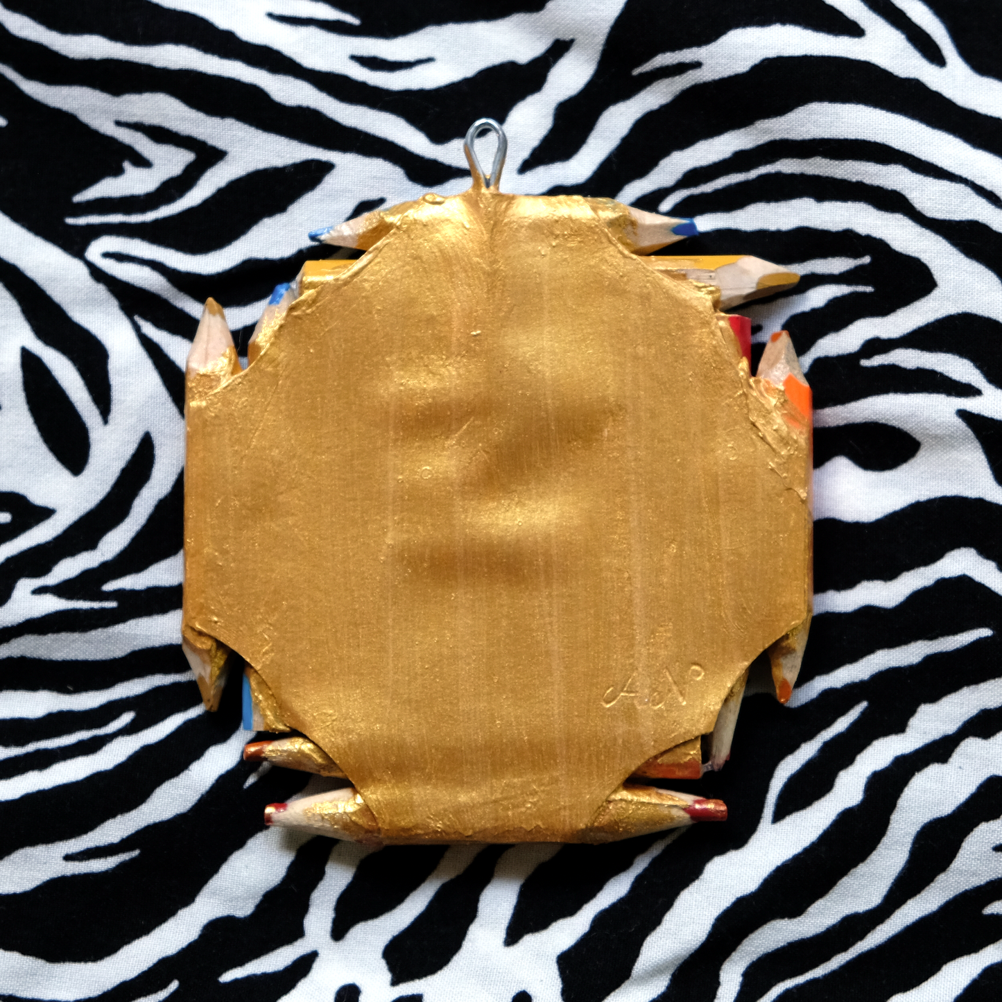 "Dreamwalker's Child": Amanita Muscaria (Fly Agaric) in Blue and Gold