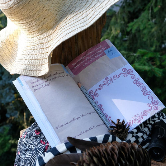 Safe Travels! (Relaxing Cover) Meditative Travel Journal