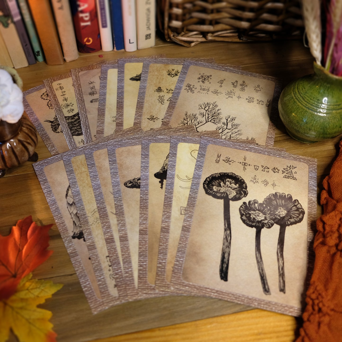 "Quirky Mushrooms" Postcard No. 6