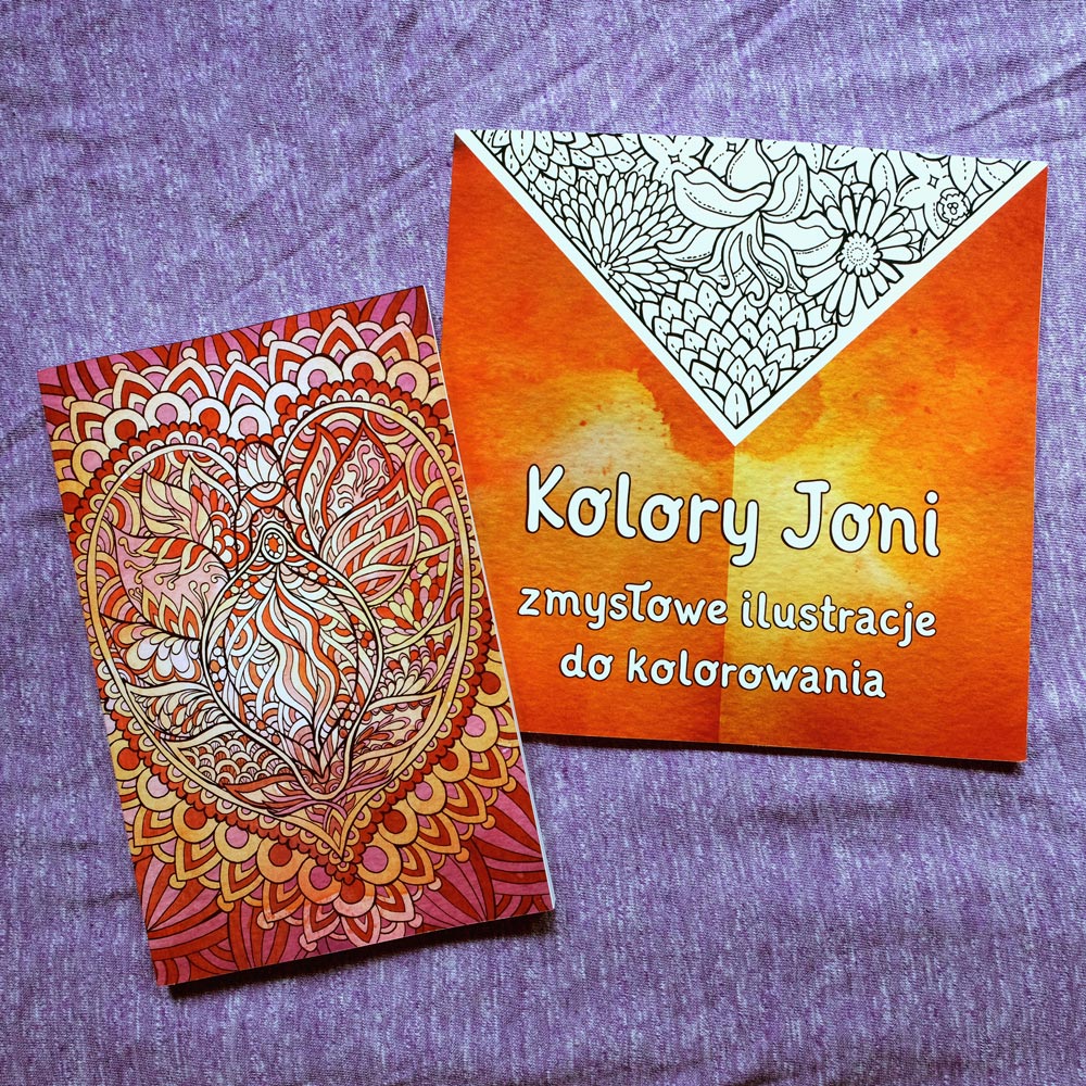 Colors of Yoni BUNDLE: coloring book and notebook!