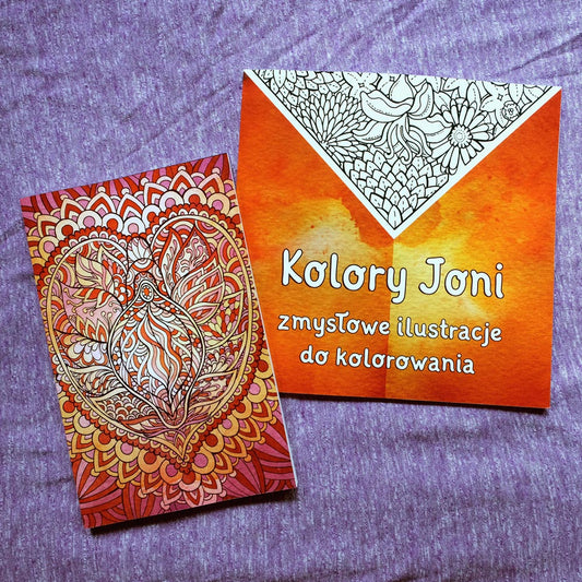 Colors of Yoni BUNDLE: coloring book and notebook!